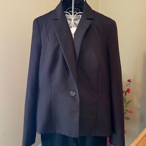 Kasper Dark Brown Blazer